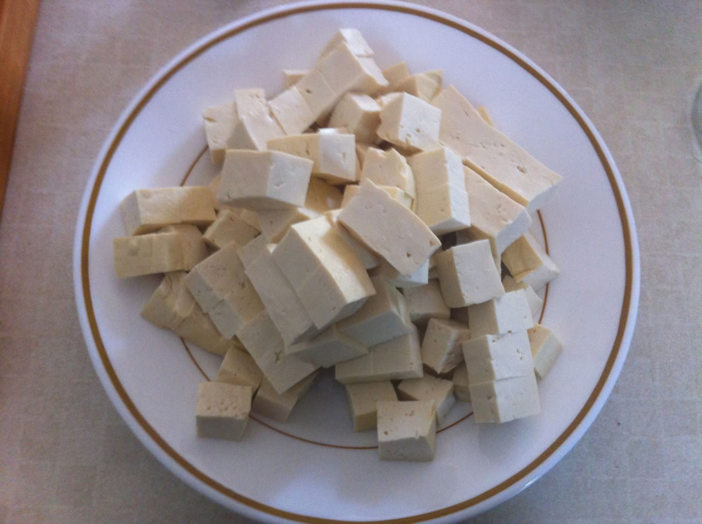 Diced Tofu